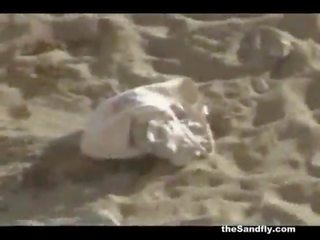 Thesandfly الهاوي شاطئ معلقة جنس!