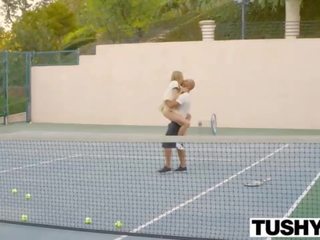 Hard up fabulous fuck with the tennis trainer
