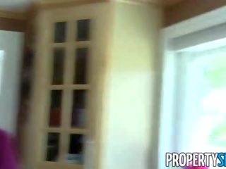 Propertysex - sedusive milf realtor sets su sporco fatto in casa sporco film clip con cliente