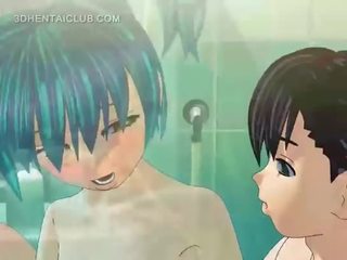 Anime x nominālā video lelle izpaužas fucked labs uz duša
