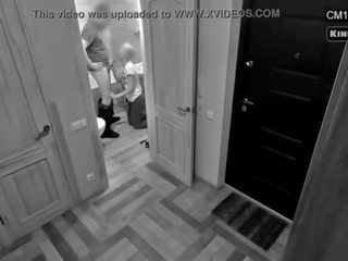 Hidden Cam - Husband catches wife with lover&excl;